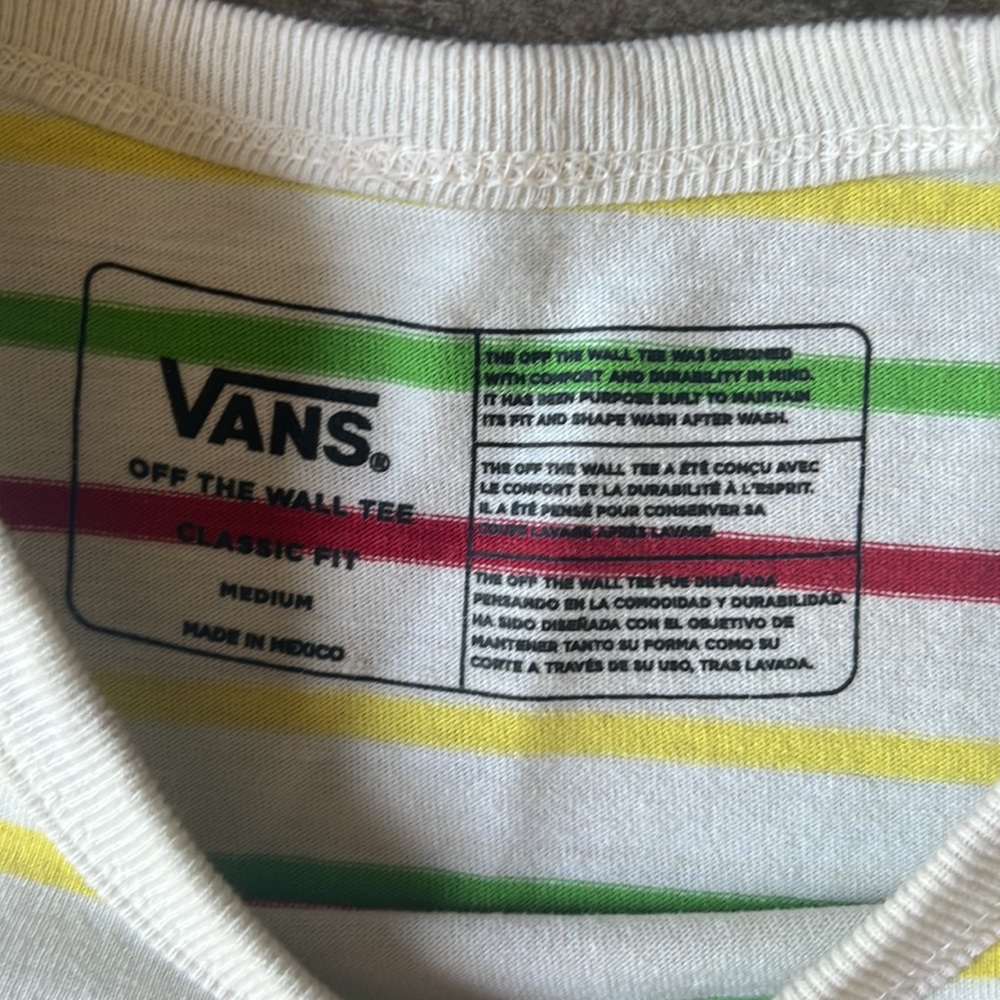 Vans Rasta Peace Sign Tee - Picture 3 of 5